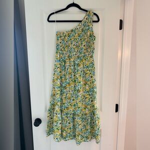 Floral Midi Length Dress